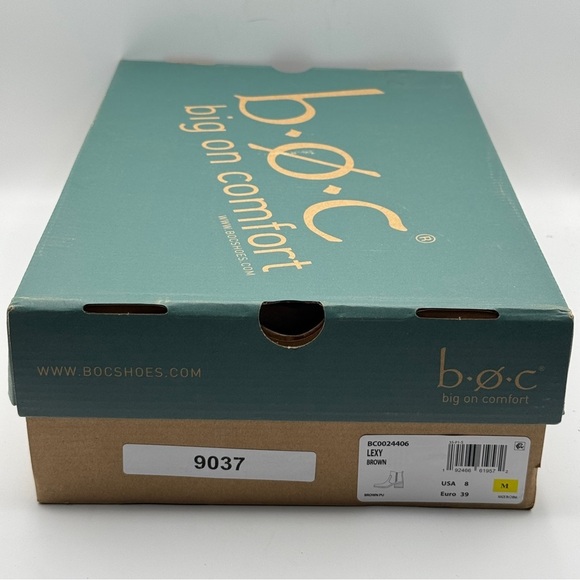 BOC Lexy Brown Ankle Boots Size 8M - Picture 7 of 8